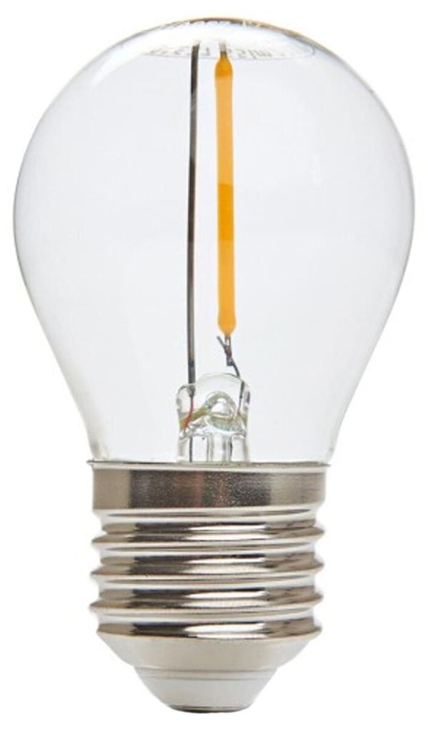 Kobi E27 LED Filamentlampe 1,3W 55lm 3000K Warmweiß 230V Produktbild 