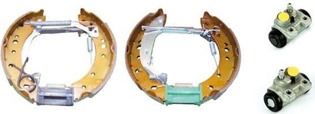 BREMBO K 61 079 - OE 424201 Bremsbelagsatz für C2 (JM), C2 Enterprise (JG), C3 I (FC, FN), C3 II (SC), C3 Pluriel (HB)