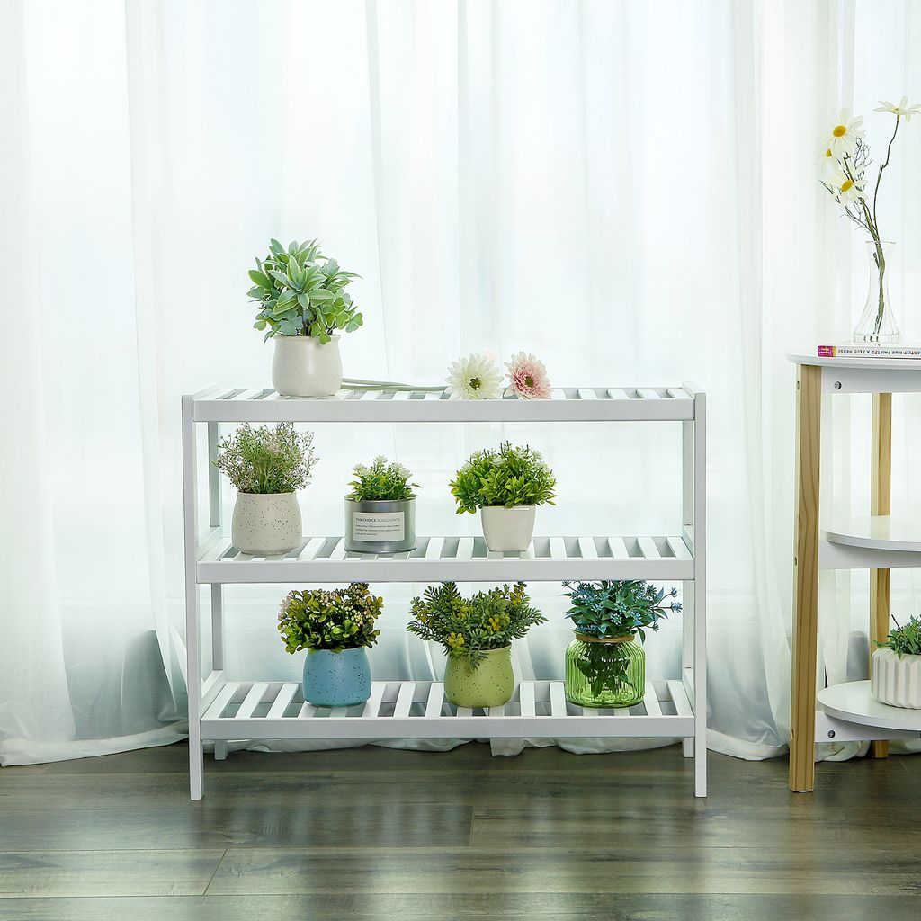 SONGMICS Stojak na buty 3 poziomy Półka stojąca Półka Zdjęcie produktu 5