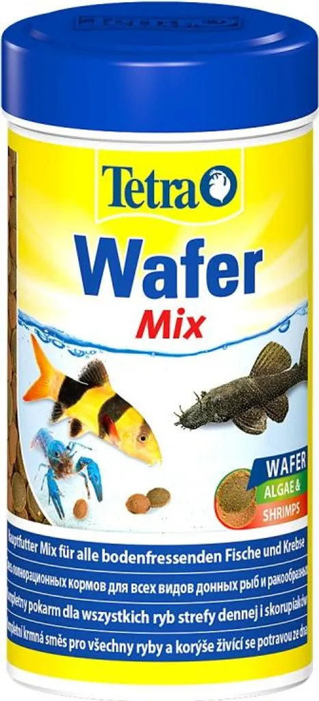 Tetra Wafer Mix 250ml: Alimentazione Professionale Pesci di Fondo