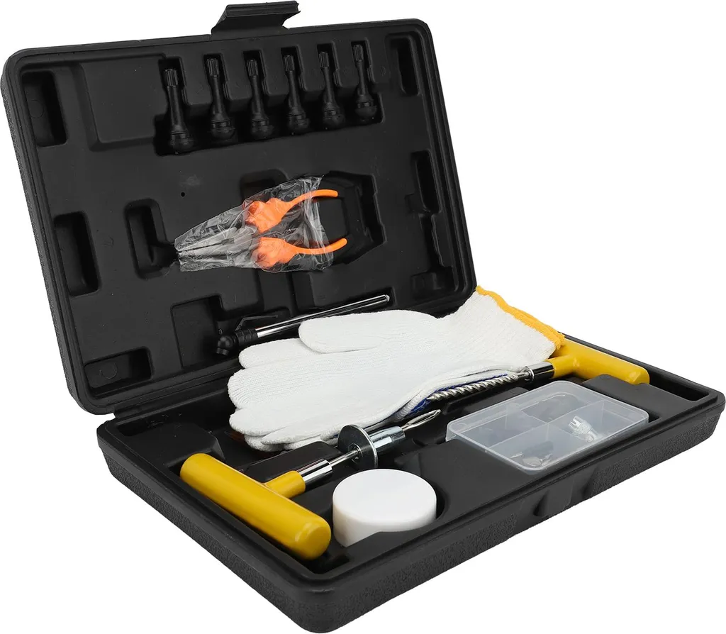 Kit réparation pneus pour tracteur tondeuse camping-car et quad cross