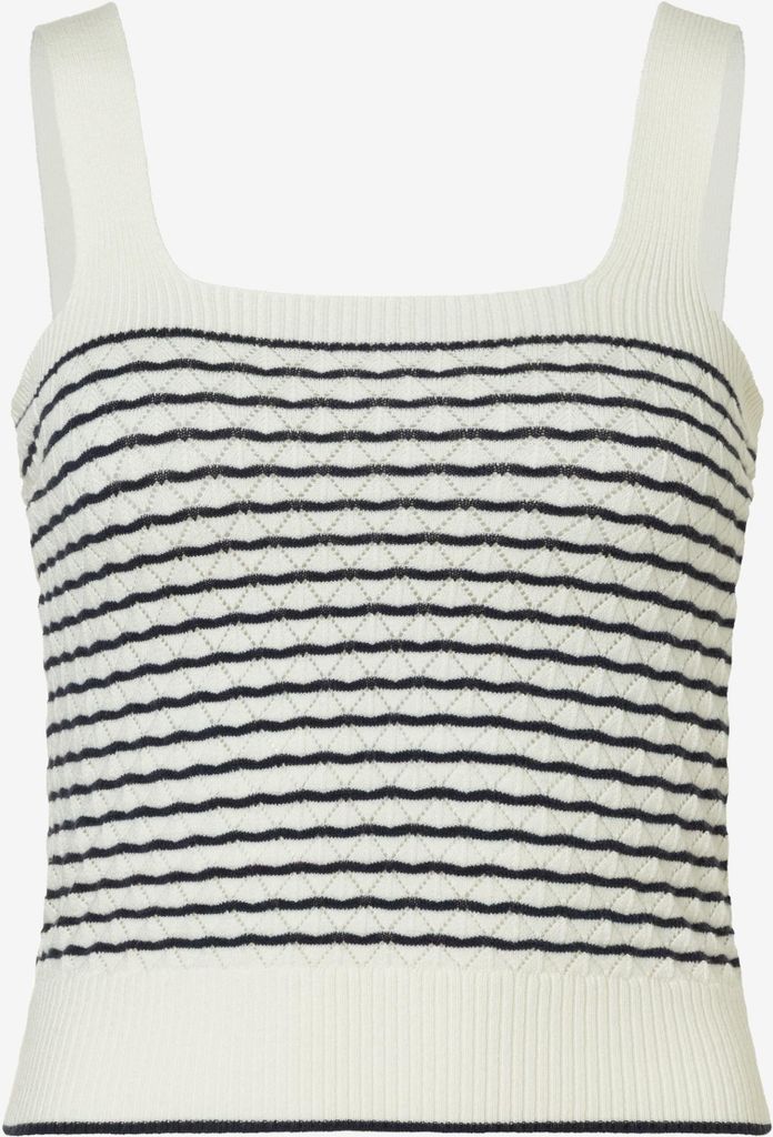 More & More Knit-Top, knitted weavy stripe 2041 2041 36 Produktbild 
