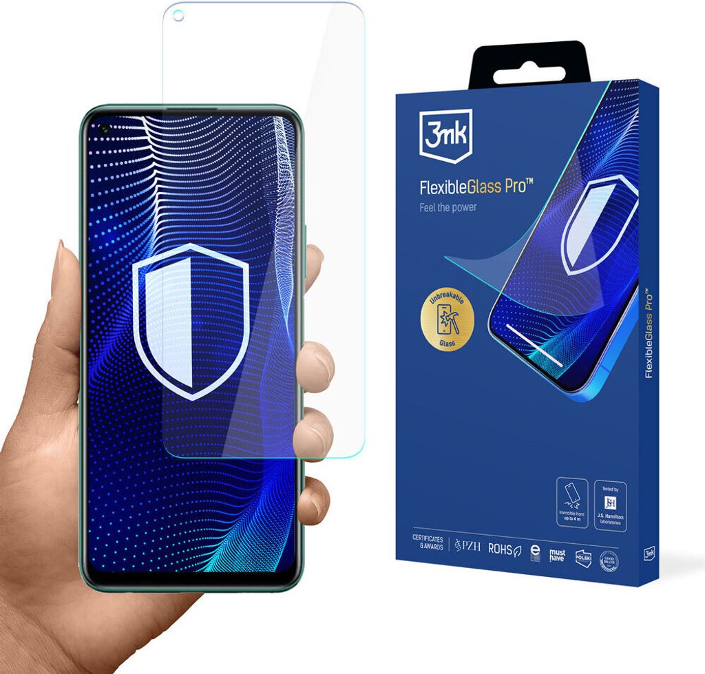 3mk Display Hybridglas FlexibleGlass Pro für Huawei P40 Lite 5G 0,3mm