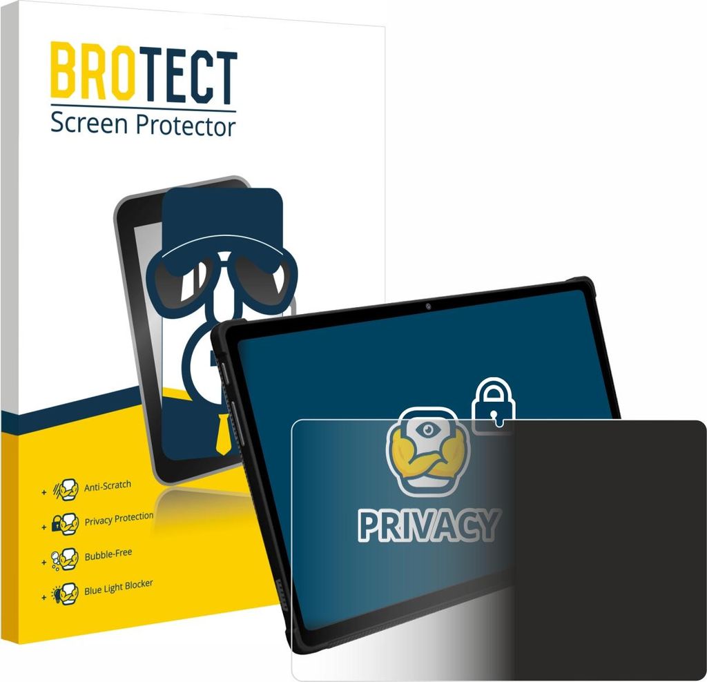 BROTECT Sichtschutzfolie für FASTWD X609 T181-EEA 11" Anti-Spy Privacy Sichtschutz Blickschutz Folie Blaulicht-Schutz