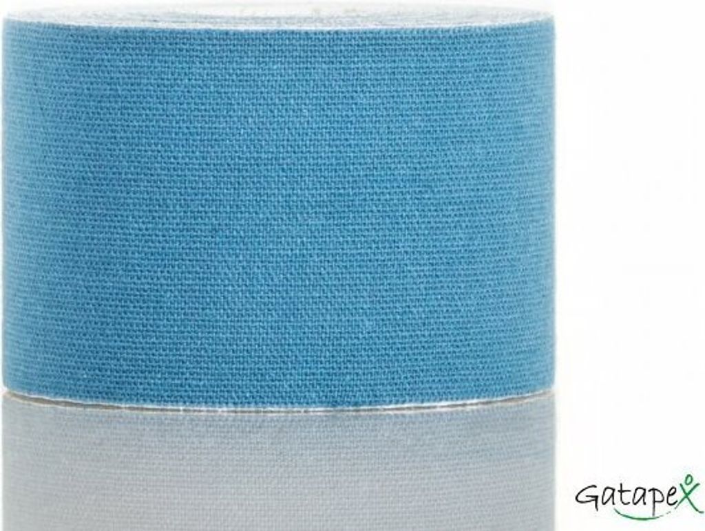 Gatapex Physiotape Kinesiology-Tape blau (5,5 m x 5 cm)