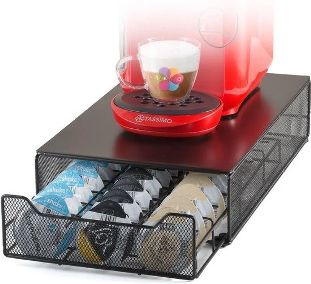 Porte-capsules de café 60 dosettes : fini le désordre sur votre plan de travail