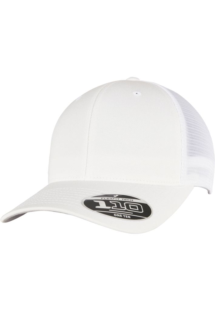 FLEXFIT 110M | 110 Mesh Cap - Farbe: White - Größe: One Size