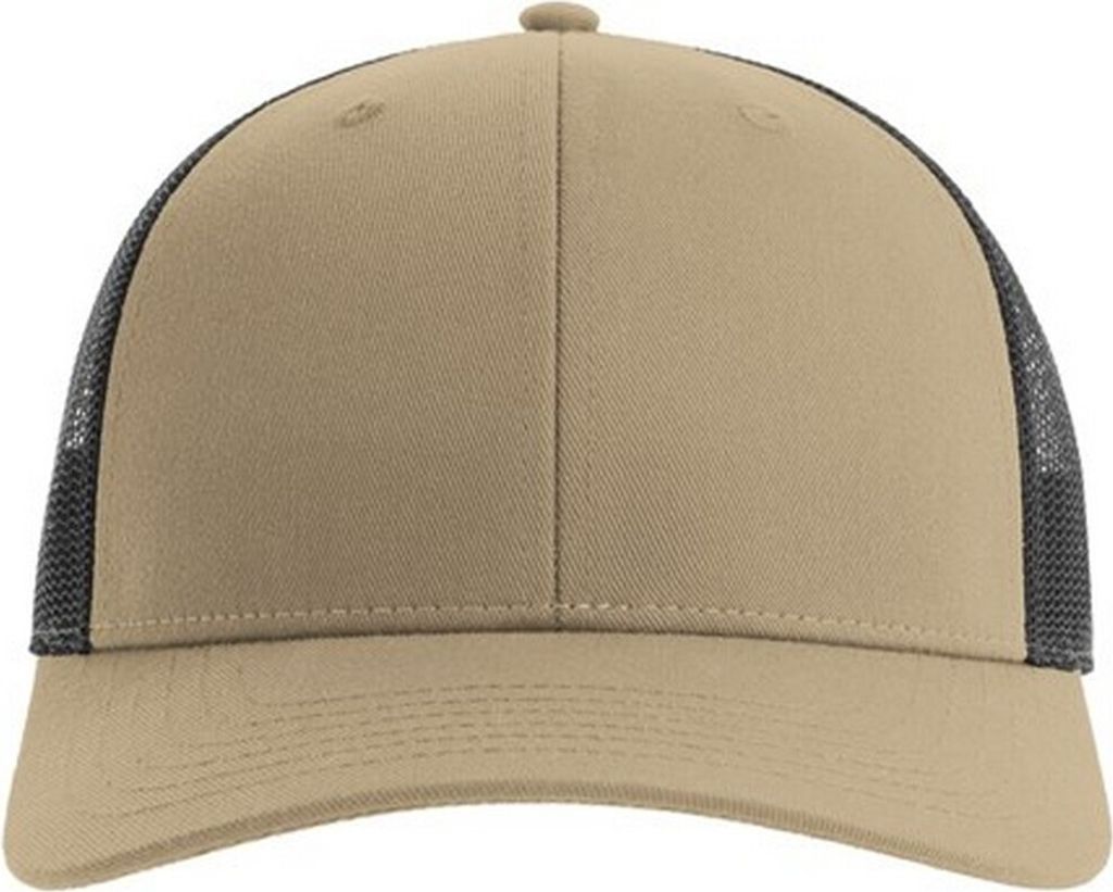 Atlantis - "Bryce" Trucker Cap für Herren/Damen Uni AB540 (Einheitsgröße) (Khaki/Schwarz)