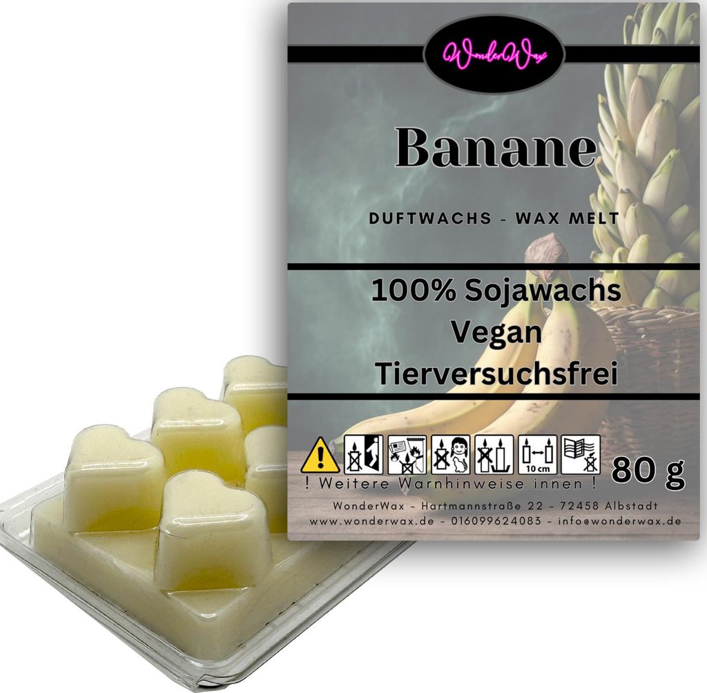 WonderWax Duftwachs Wax Melts für Duftlampe, 6 Herzen Duftmelt Wachsmelt Sojawachs Duftwachs Würfel für Raumdüfte, Wachs Duftöl Winter Indoor ...