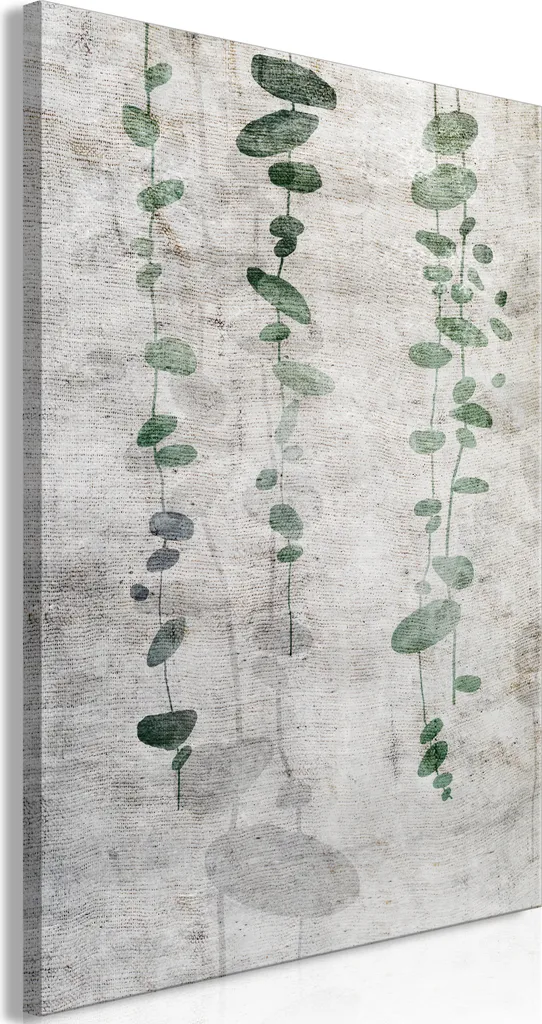Quadro su Tela Vite e Foglie 80x120 cm - Decorazione Murale Elegante