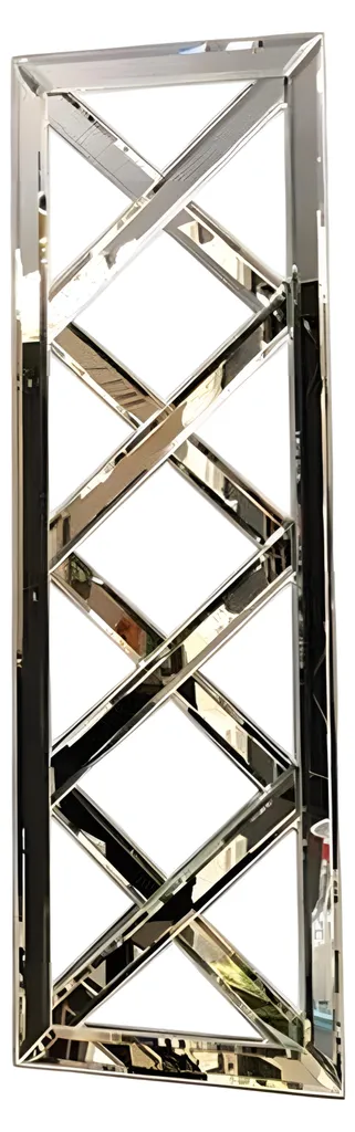 Miroir mural doré en verre décoratif de luxe élégant - Modèle Versa 70cm