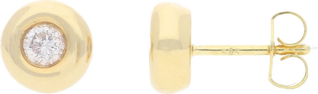 JuwelmaLux Ohrstecker 585 Gold mit Brillant JL30-06-1288