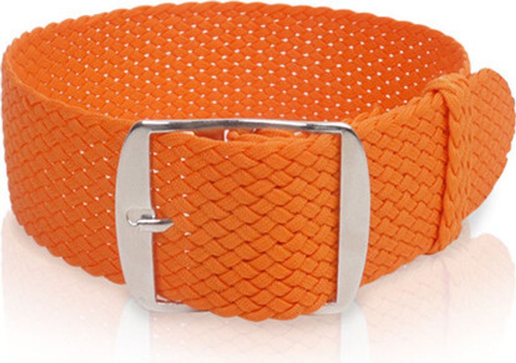 SELVA Perlonband orange, 18mm