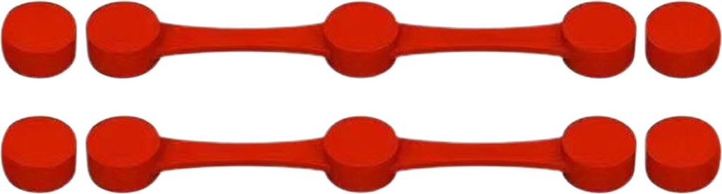 Magnetischer Silikon-Schnallenverschlussclip für Pergamentpapiereinlagen, hitzebeständiger Schnellverschluss-Clip für Air Fryer-Papierhalter