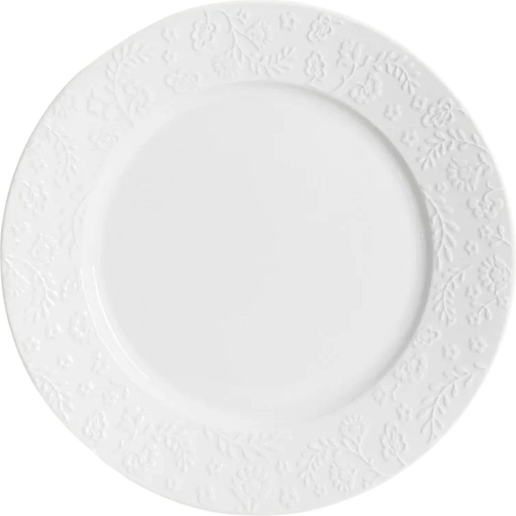 HOMLA BENO Essteller weiß 27 cm