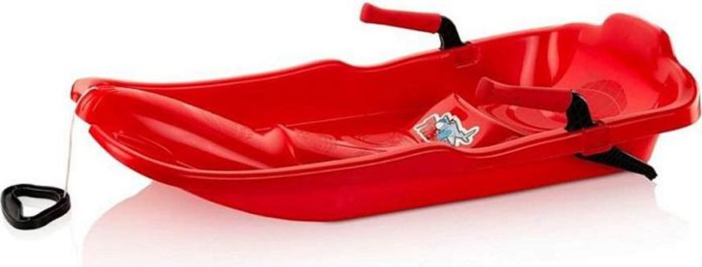 Dětské Boby Plastkon TURBOJET - červená Immagine del prodotto 