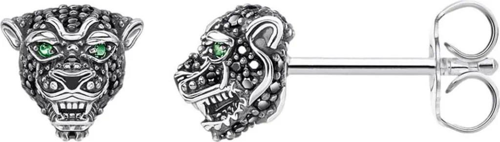 Boucles d'oreilles clous unies en argent massif pour homme et femme