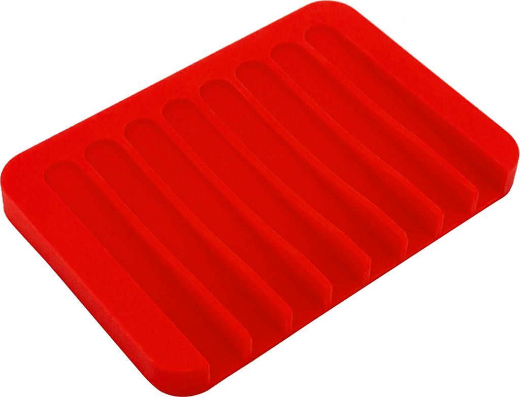 Seifenhalter, schnell, selbstentleerend, rutschfest, auslaufsicher, flexibel, Seifenablage fürs Badezimmer, Seifen-Organizer, Seifenständer für ...