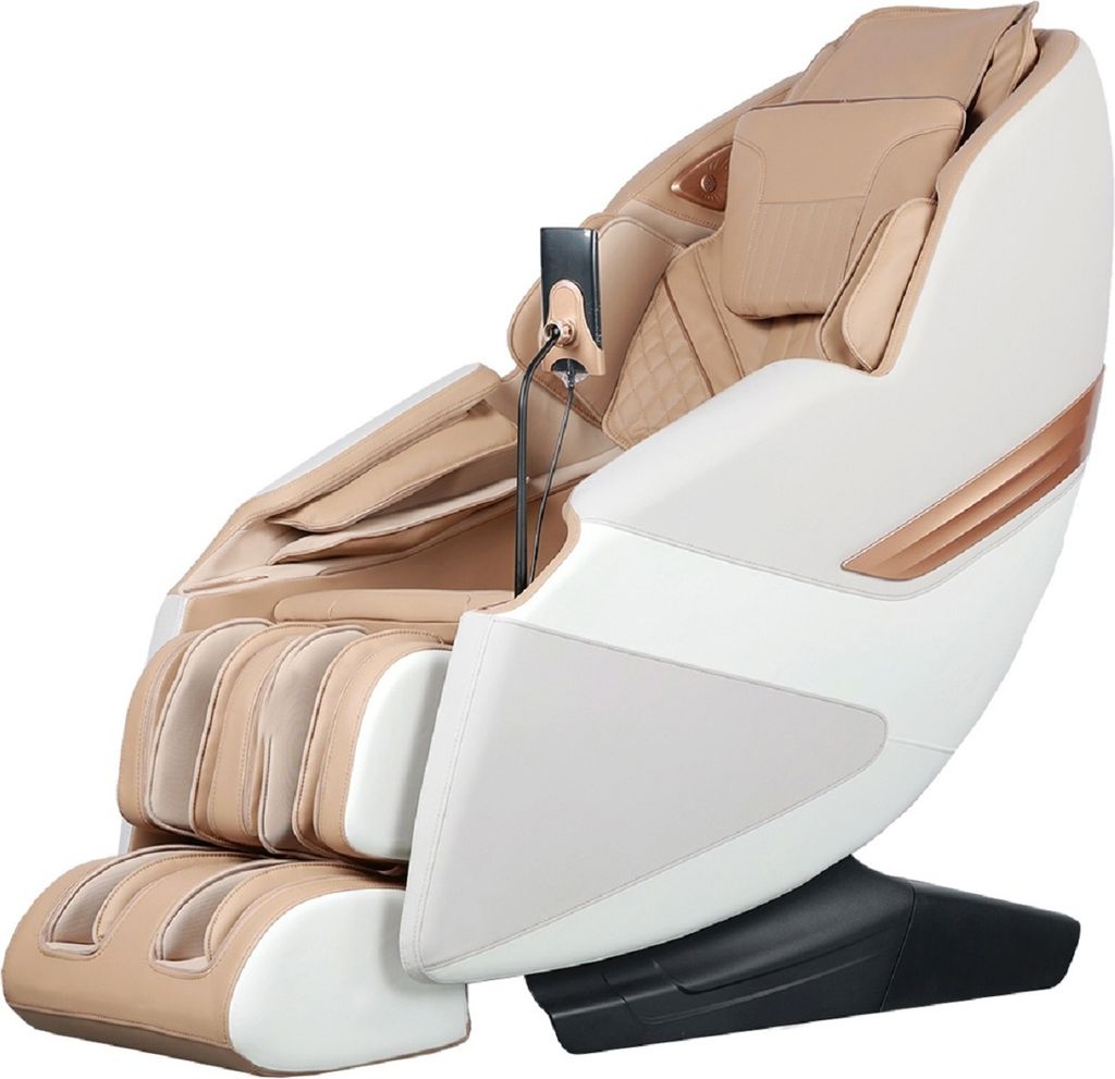 Burgherr Massagesessel "Herkules" braun-weiß