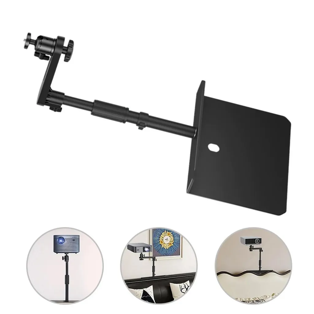 Support Projecteur Stable sans Perçage - Solution Gain de Place Table - 9