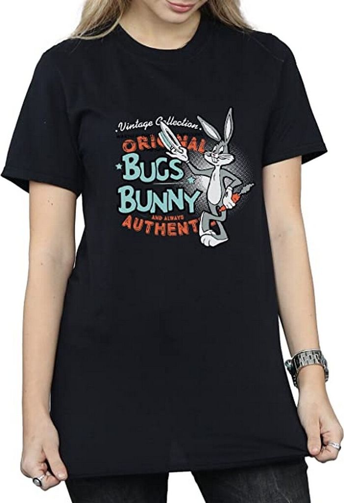 Looney Tunes - T-Shirt für Damen BI1442 (3XL) (Schwarz)