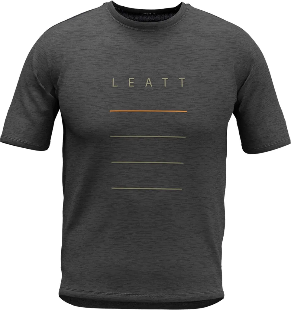 Jersey VTT Leatt Trail 1.0 Noir L - Stop à la Transpiration en Vélo