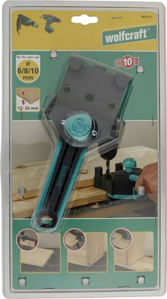 wolfcraft GmbH 4640000, Montážní nástroj, Černá, Tyrkysová, Obrázek produktu 