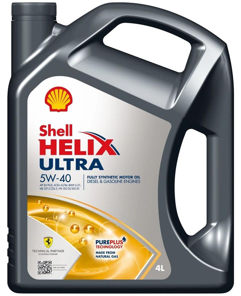 SHELL Helix Ultra für 5W-40 4 Liter Motoröl Motorenöl Produktbild 