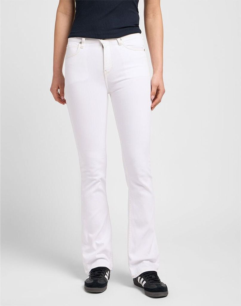 Lee Breese Boot Fit Jeans Weiß 33 / 33 Frau Weiß 33