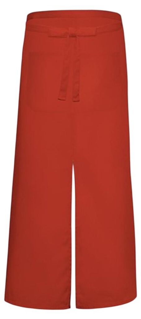 Link Kitchen Wear - Bistroschürze, Tasche LT4088 (Einheitsgröße) (Terrakotta)