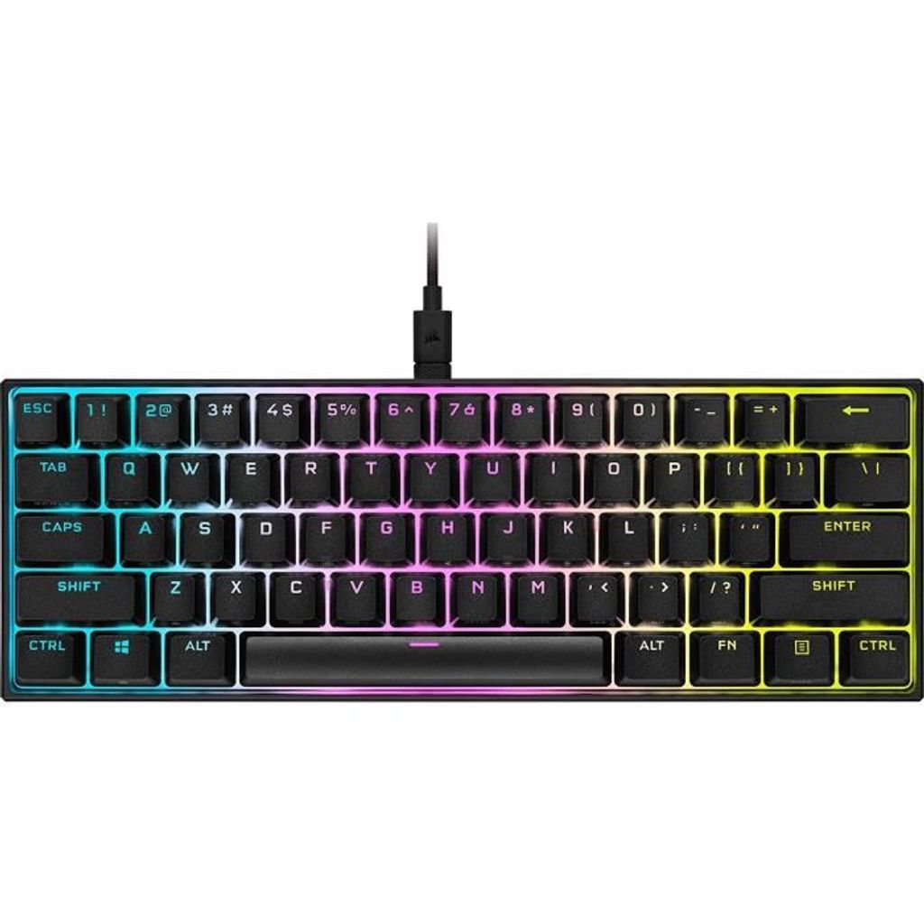 Klawiatura do gier CORSAIR K65 Mini MX Red (CH-9194010-FR) Zdjęcie produktu 