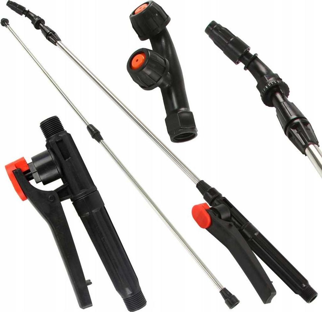 Teleskop-Sprühlanze Mit Griff Und Spitzen