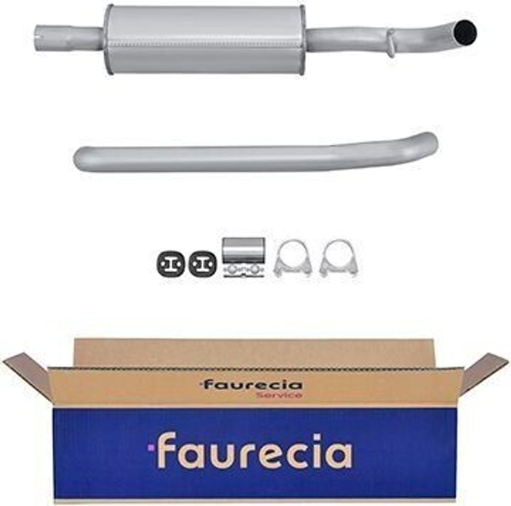 HELLA 8LC 366 026-261 - OE 1T0253209C Mittelschalldämpfer für Touran (1T)