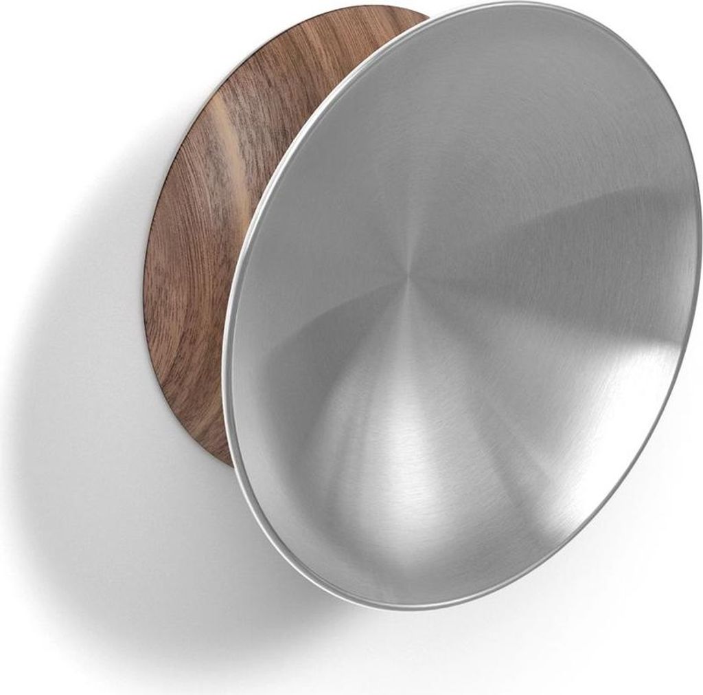 ZACK Kover Wandhaken Ø 7 5x3 cm Edelstahl Gebürstet Produktbild 