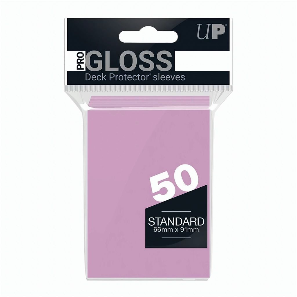 Ultra Pro PRO-Gloss Standard Sleeves 50 Stk. Pink