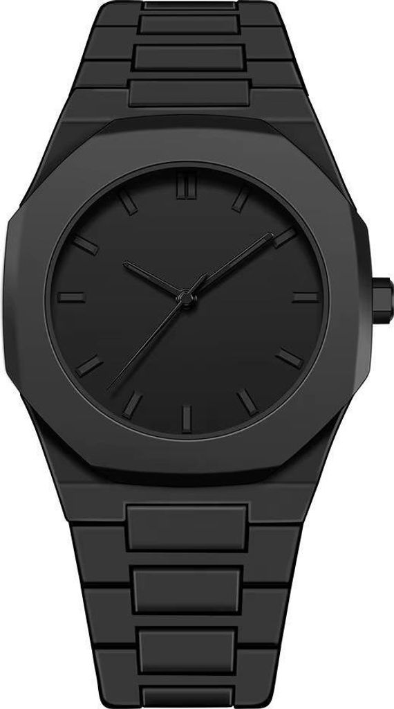 Elegancki czarny zegarek OT-38678 - minimalistyczny design Zdjęcie produktu 