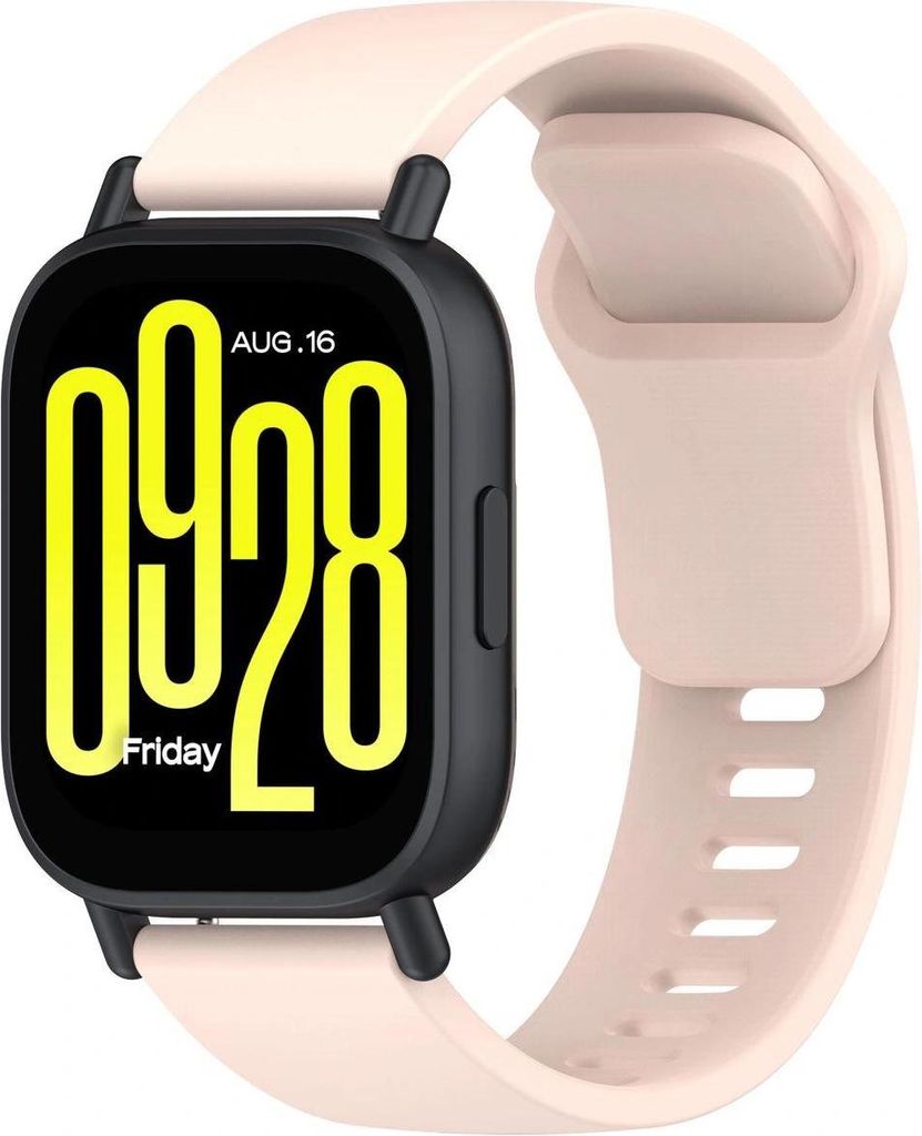 Bizon Strap Uhr Silikon Xiaomi Redmi Watch 5 Lite / 5 Active pink