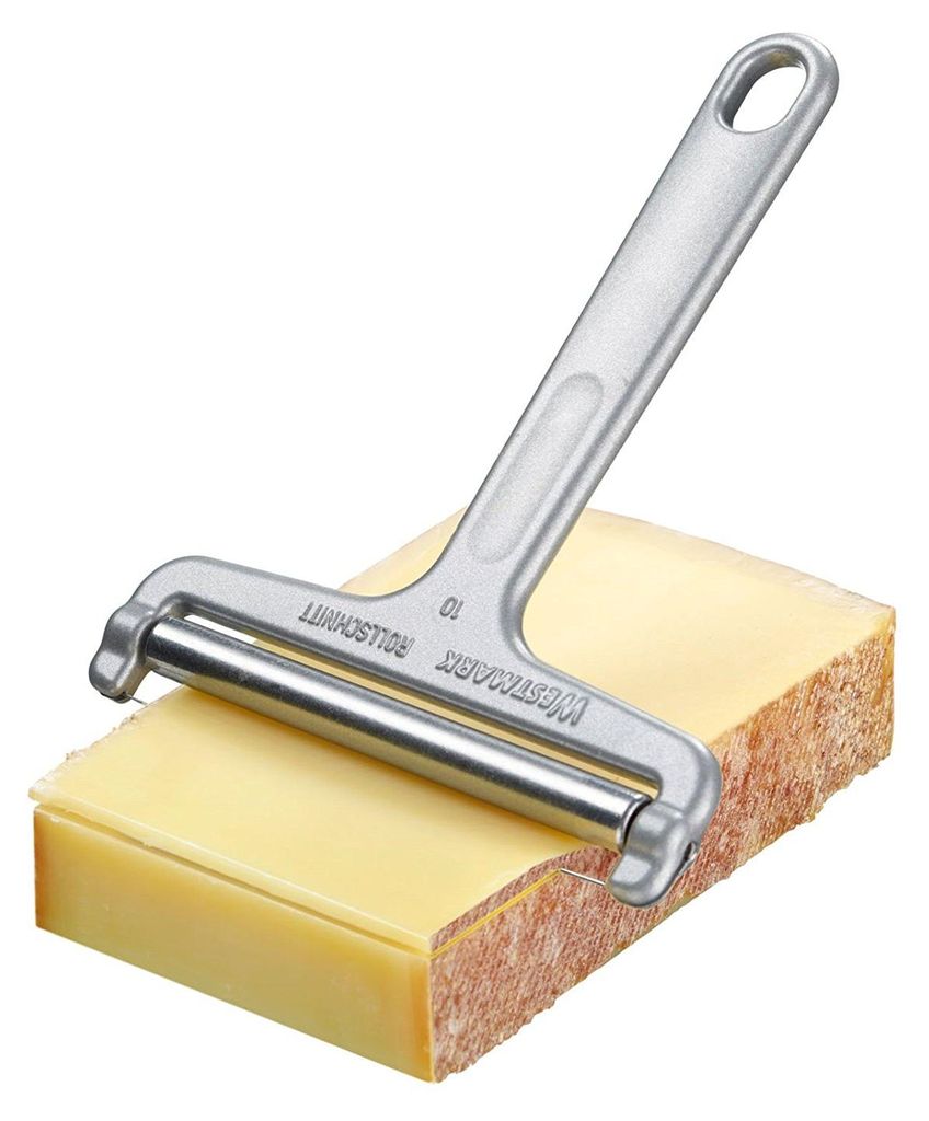 WESTMARK Käseschneider Rollschnitt 14x10,5cm grau 1 Stck. Imagen del producto 