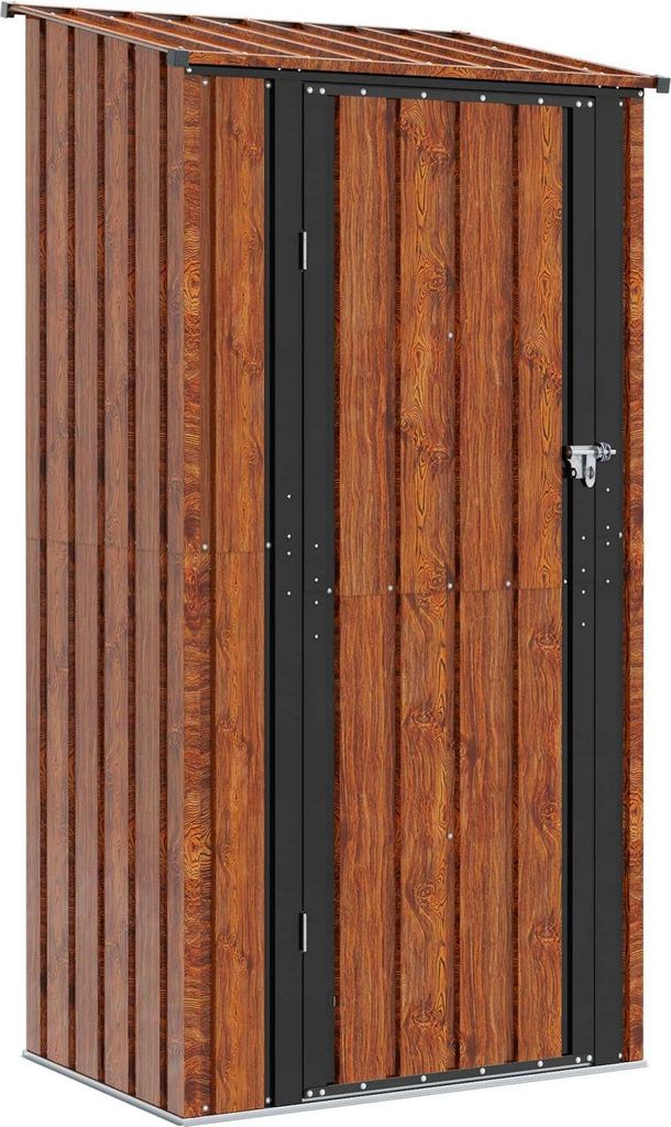 vidaXL Casetta da giardino marrone 103 x 74 x 200 cm in Immagine del prodotto 