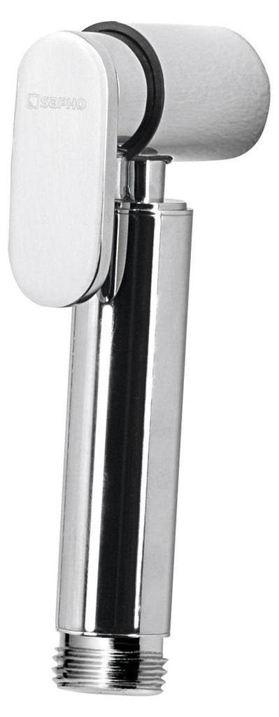 Sapho WC-Handbrause rund mit Halter, Chrom Produktbild 