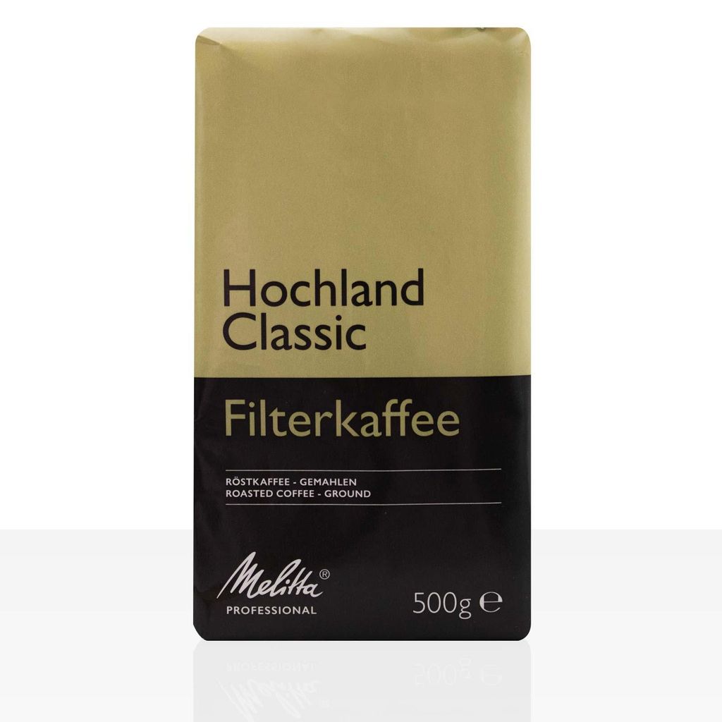 Melitta Hochland Classic - 12 x 500g Kaffee gemahlen, Produktbild 