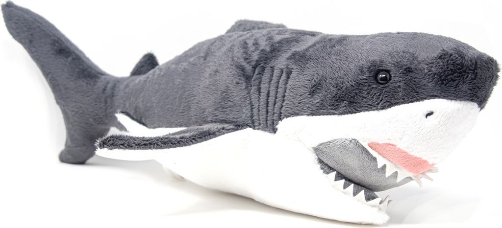 Cornelissen - Peluche - Squalo bianco - Grande - 54 cm Immagine del prodotto 