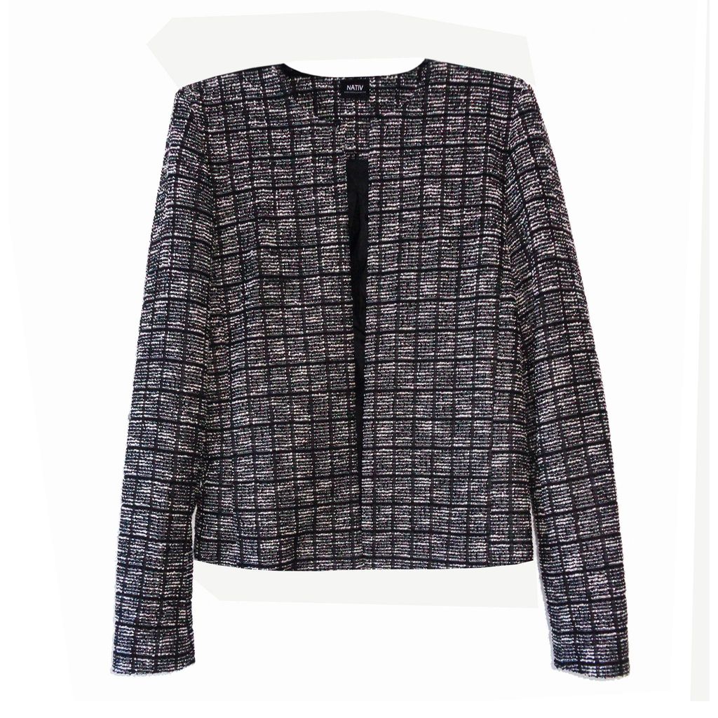 ARTHERIUM Casual Blazer Nativ, Größe 42 EU, schwarz