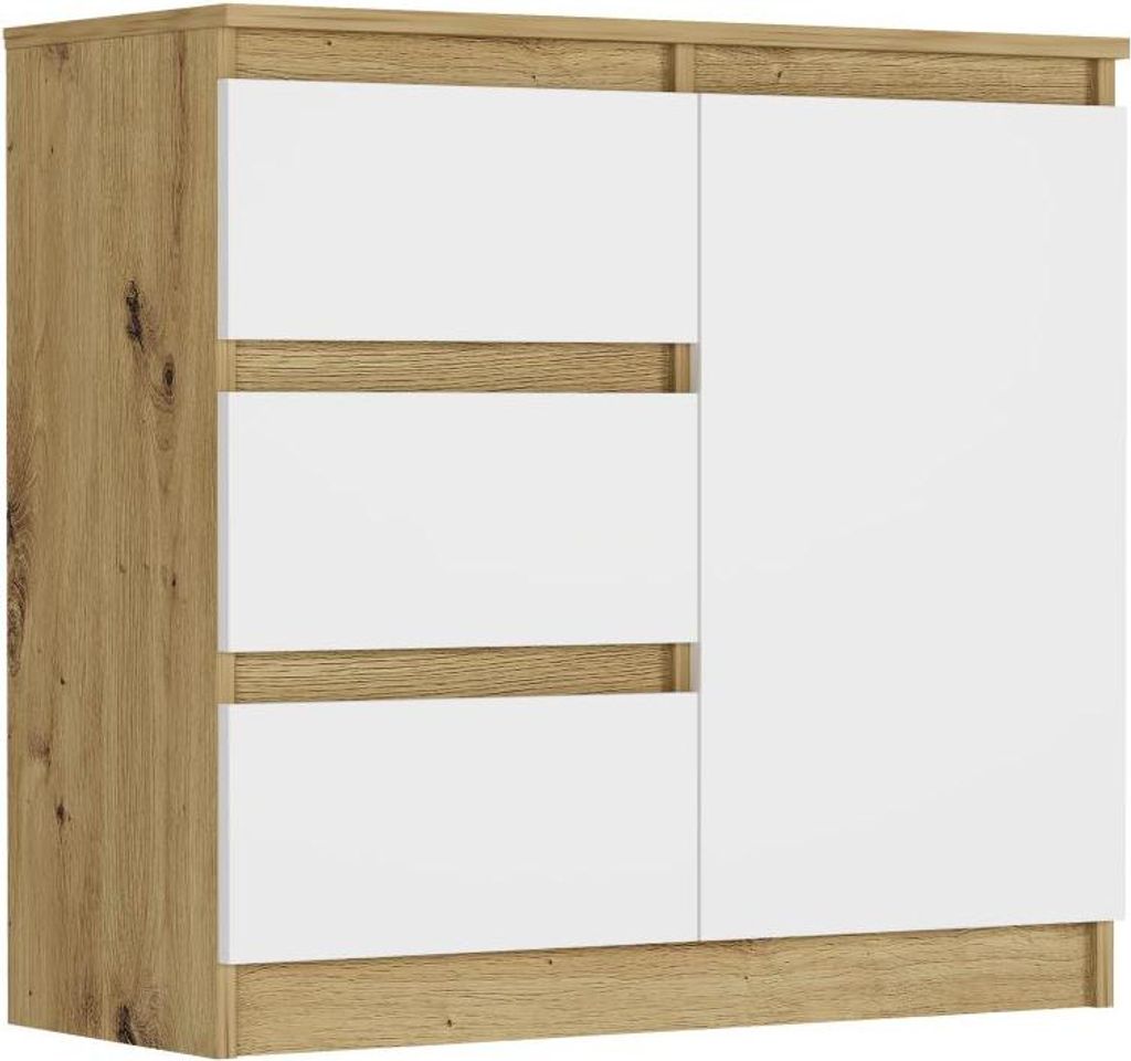 Framire Komoda 80cm skříňka zásuvky police R-80-S3 artisan Obrázek produktu 