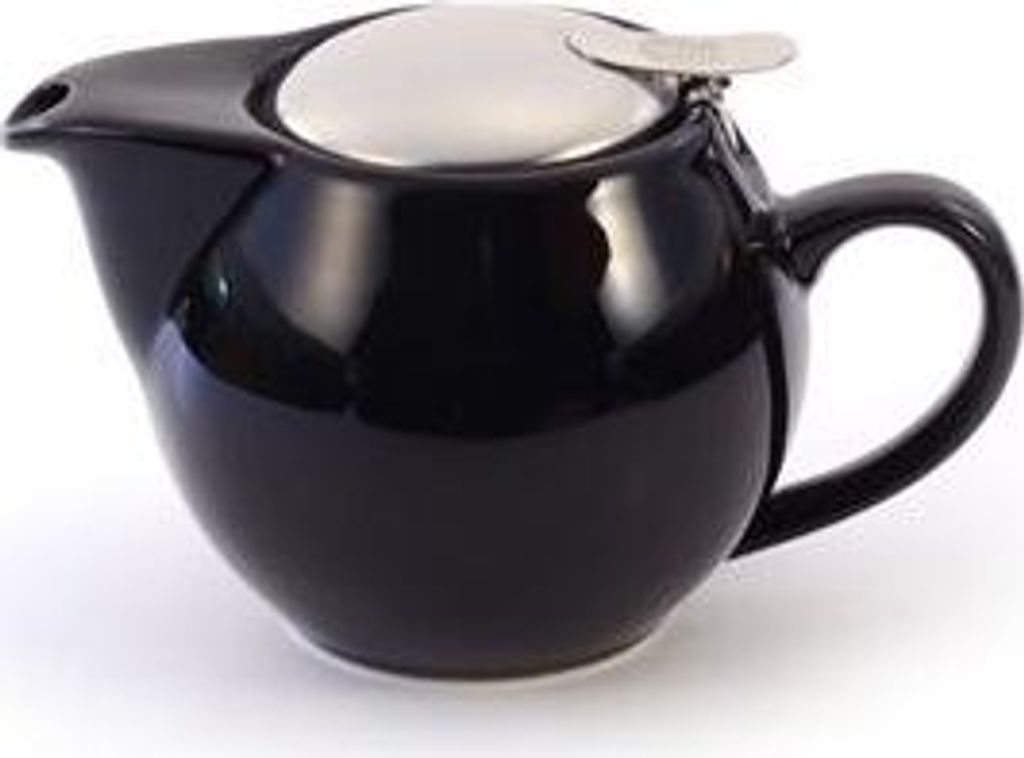 Kanne "Saara", 0,5 l Porzellan, schwarz Produktbild 