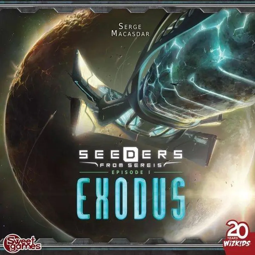 Jeu de société Seeders de Sereis : Exodus, le jeu de stratégie SF