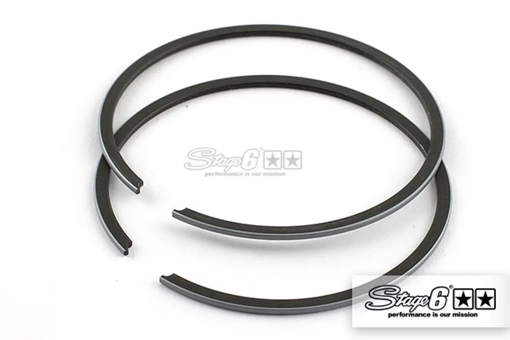 Segment et Piston 70cc Stage6 pour Scooter MBK Stunt et Booster 50cc