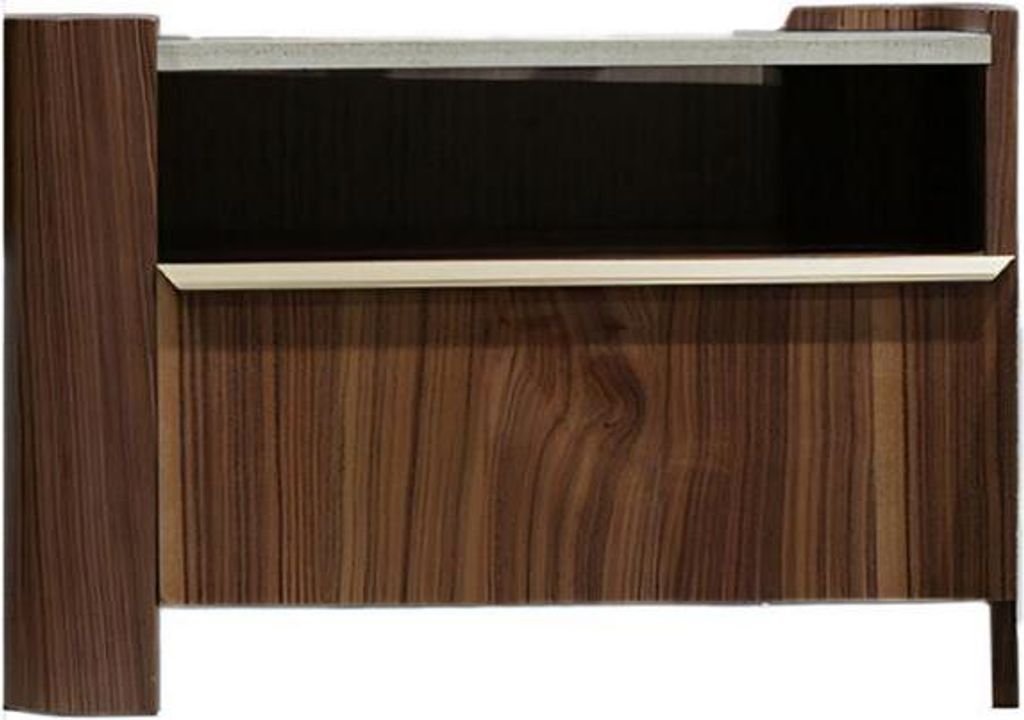 Zeitlos 2x Nachttische Robust Tische Braun Schlafzimmer Nachttisch Konsole