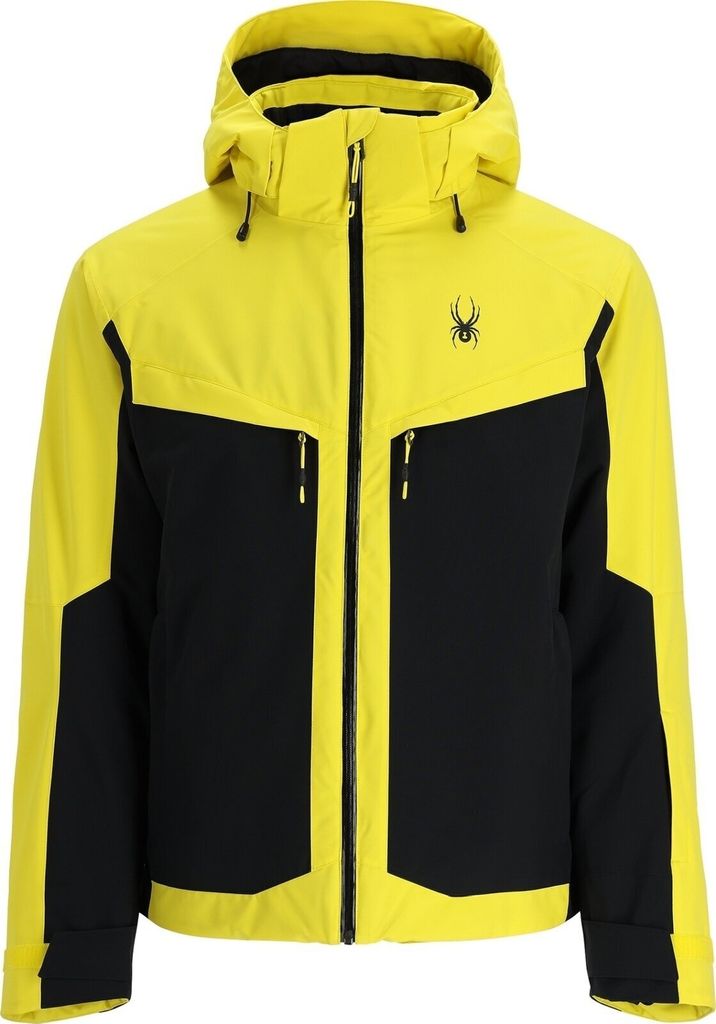 Spyder Mens Copper Acid Yellow M Skijacke