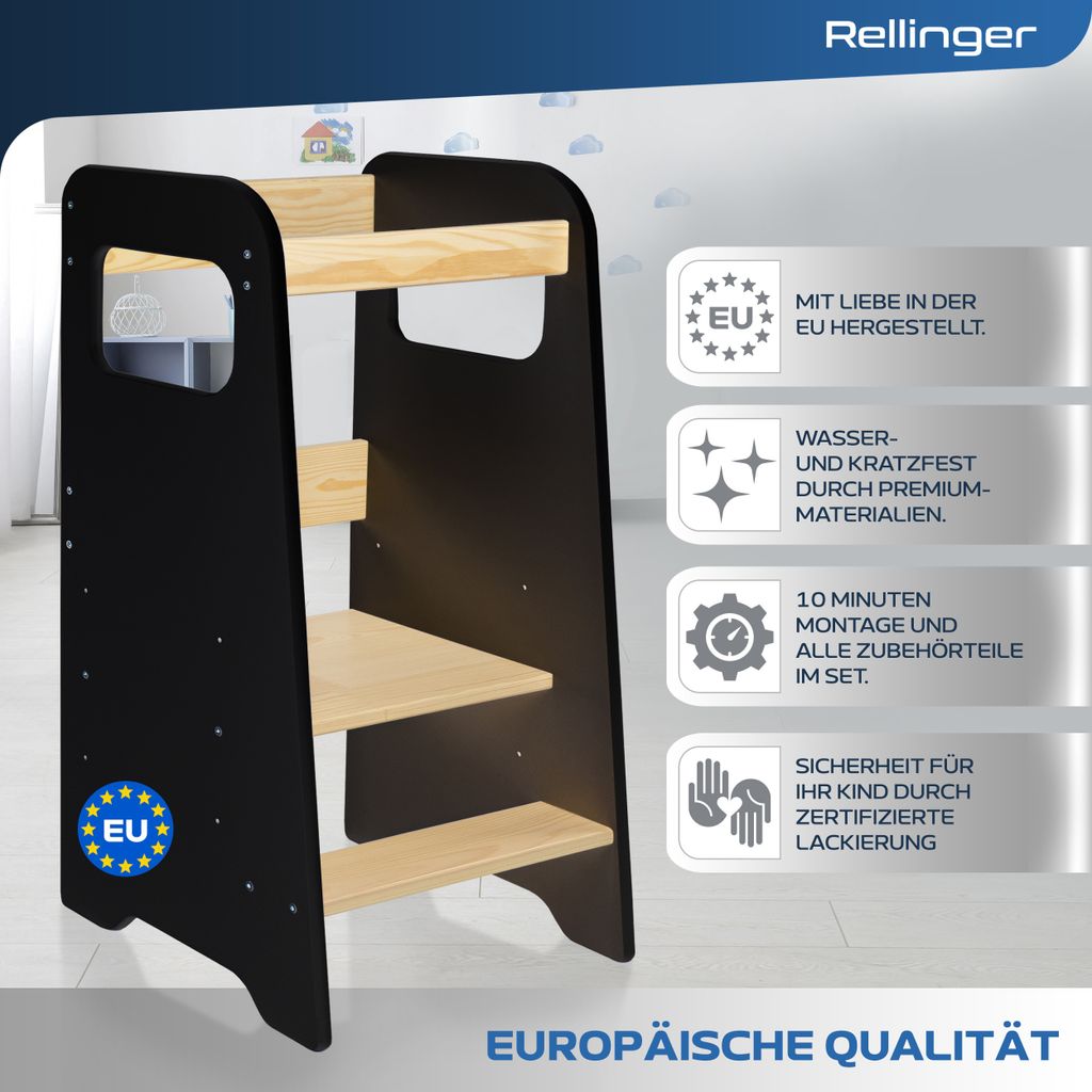 Roba - Lernturm 3-fach Höhenverstellbar Bis 90 Kg  Produktbild-Vorschau 10